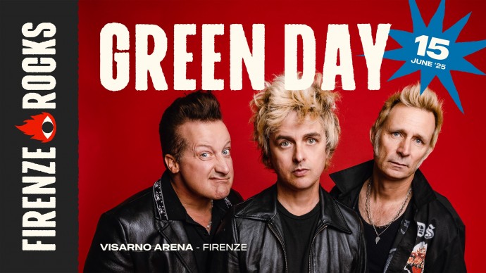 Firenze Rocks annuncia il primo headliner dell’edizione 2025 Green Day domenica 15 giugno 2025 Visarno Arena